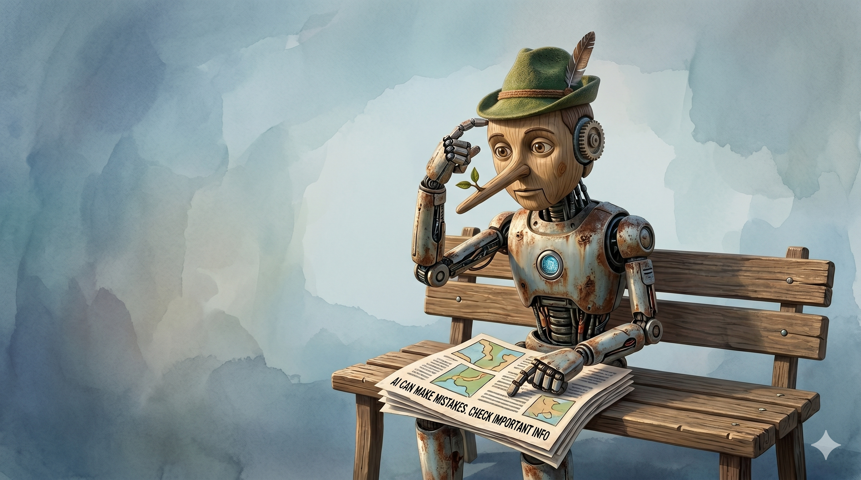 Thumbnail for "AI can make mistakes. Check important info"