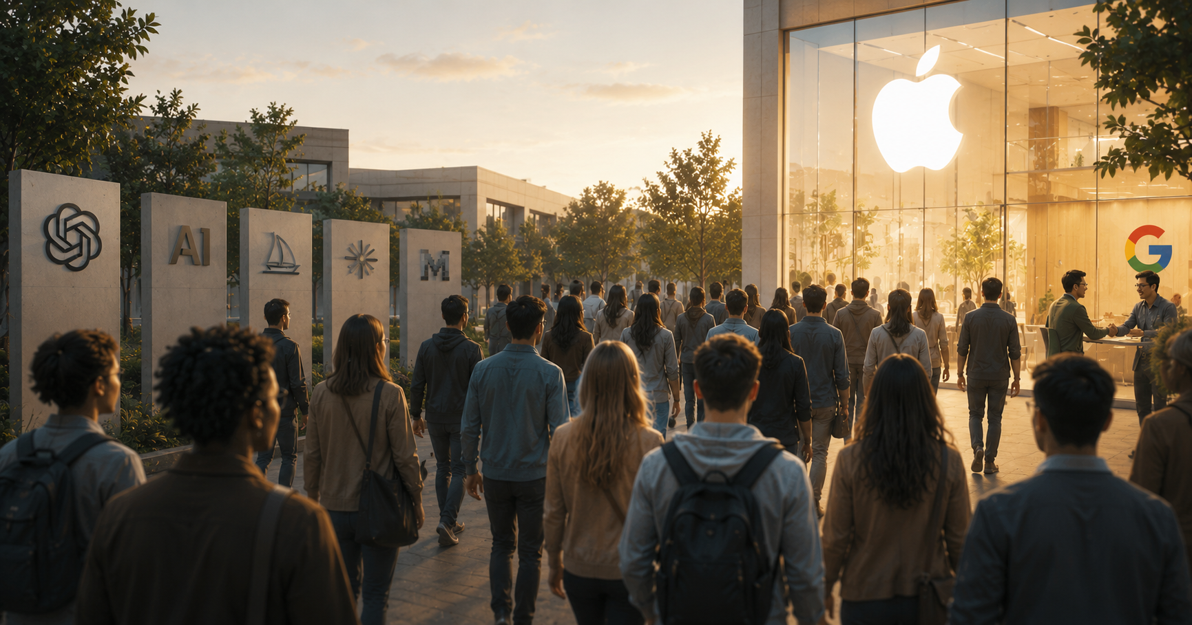 Thumbnail for Apple arrives late to the AI game, but with a real advantage